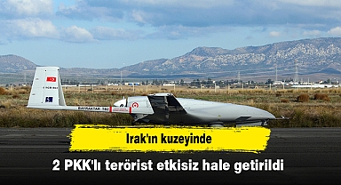 Irak'ın kuzeyinde 2 PKK'lı terörist etkisiz hale getirildi