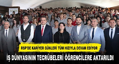  İŞ DÜNYASININ TECRÜBELERİ ÖĞRENCİLERE AKTARILDI
