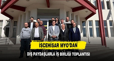 İscehisar Myo’dan Dış Paydaşlarla İş Birliği Toplantısı