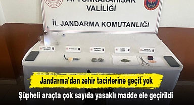 Jandarma’dan zehir tacirlerine geçit yok!