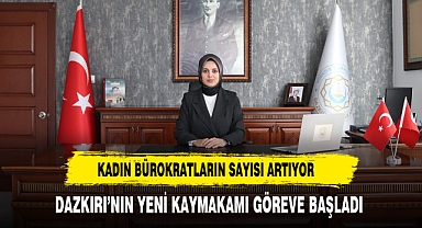 Kadın Bürokratların Sayısı Artıyor Dazkırı’nın Yeni Kaymakamı Göreve Başladı
