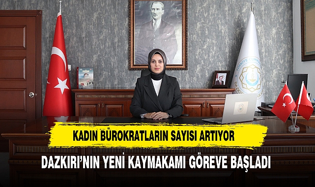 Kadın Bürokratların Sayısı Artıyor Dazkırı’nın Yeni Kaymakamı Göreve Başladı