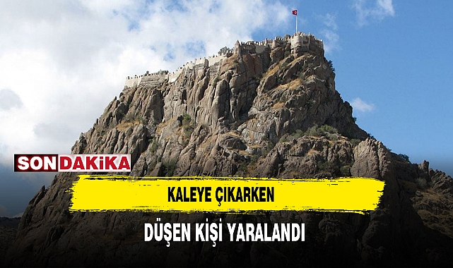 Kaleye Çıkarken Düşen Kişi Yaralandı