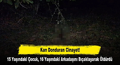 Kan Donduran Cinayet: 15 Yaşındaki Çocuk, 16 Yaşındaki Arkadaşını Bıçaklayarak Öldürdü