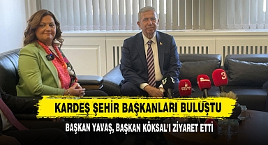 Kardeş Şehir Başkanları Buluştu