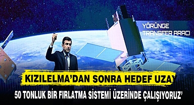 KIZILELMA’DAN SONRA HEDEF UZAY