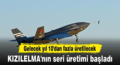 KIZILELMA'nın seri üretimi başladı