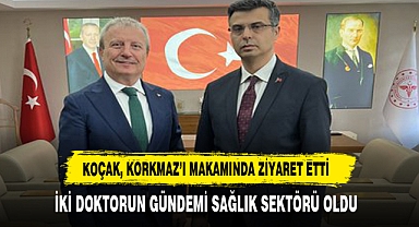 KOÇAK, KORKMAZ’I MAKAMINDA ZİYARET ETTİ