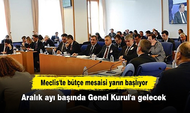 Meclis'te bütçe mesaisi yarın başlıyor