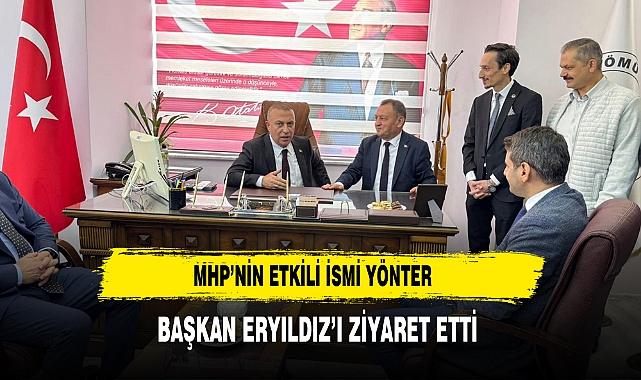 MHP’nin Etkili İsmi Yönter Başkan Eryıldız’ı Ziyaret Etti