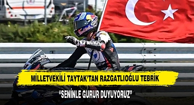 Milletvekili Taytak’tan Razgatlıoğlu'na Tebrik