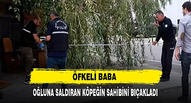 ÖFKELİ BABA OĞLUNA SALDIRAN KÖPEĞİN SAHİBİNİ BIÇAKLADI