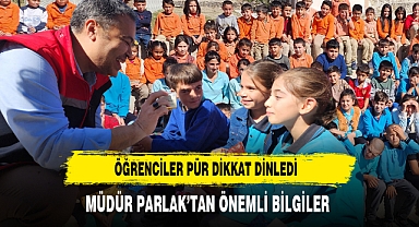 Öğrenciler Pür Dikkat Dinledi Müdür Parlak’tan Önemli Bilgiler