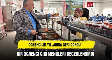Öğrencilik Yıllarına Geri Döndü Bir Öğrenci Gibi Menüleri Değerlendirdi