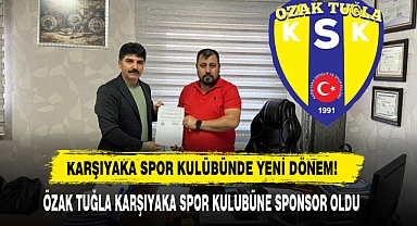 ÖZAK TUĞLA KARŞIYAKA SPOR KULUBÜNE SPONSOR OLDU