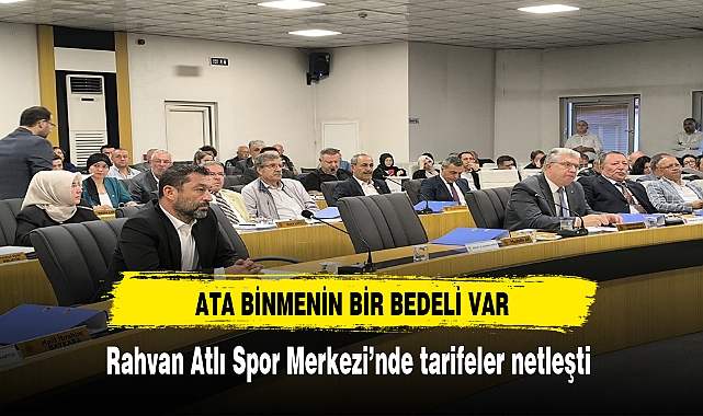 Rahvan Atlı Spor Merkezi'nde tarifeler netleşti