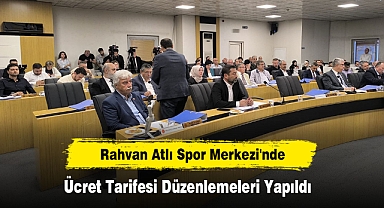 Rahvan Atlı Spor Merkezi'nde Ücret Tarifesi Düzenlemeleri Yapıldı