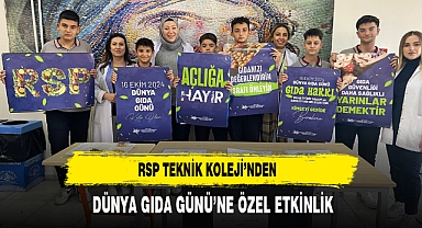 RSP Teknik Koleji’nden Dünya Gıda Günü’ne Özel Etkinlik