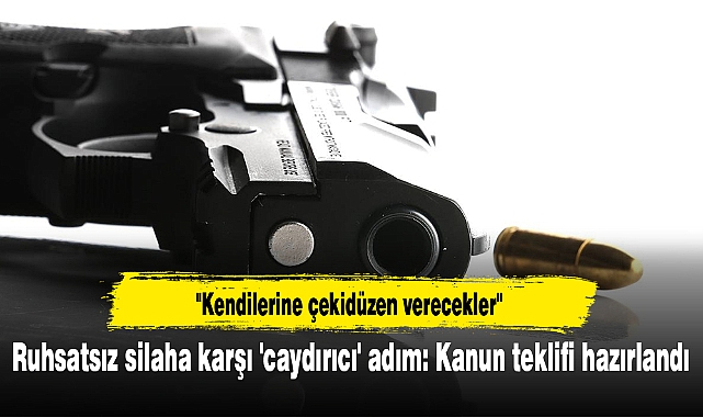 Ruhsatsız silaha karşı 'caydırıcı' adım: Kanun teklifi hazırlandı