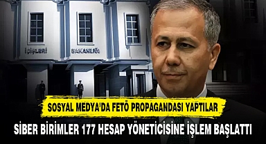 SİBER BİRİMLER 177 HESAP YÖNETİCİSİNE İŞLEM BAŞLATTI