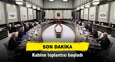 SON DAKİKA: Kritik Kabine Toplantısı Beştepe'de Başladı