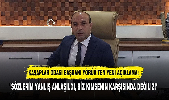 "SÖZLERİM YANLIŞ ANLAŞILDI, BİZ KİMSENİN KARŞISINDA DEĞİLİZ!"
