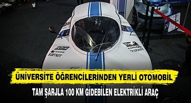 TAM ŞARJLA 100 KM GİDEBİLEN ELEKTRİKLİ ARAÇ
