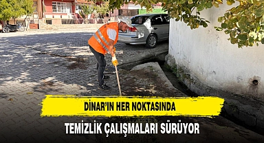TEMİZLİK ÇALIŞMALARI SÜRÜYOR