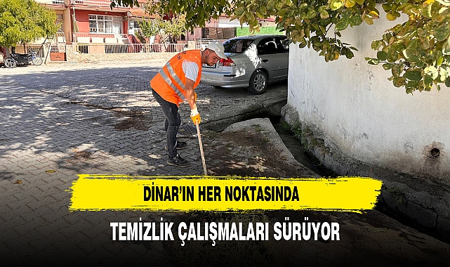 TEMİZLİK ÇALIŞMALARI SÜRÜYOR