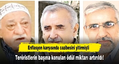 Teröristlerin başına konulan ödül miktarı artırıldı! Enflasyon karşısında cazibesini yitirmişti