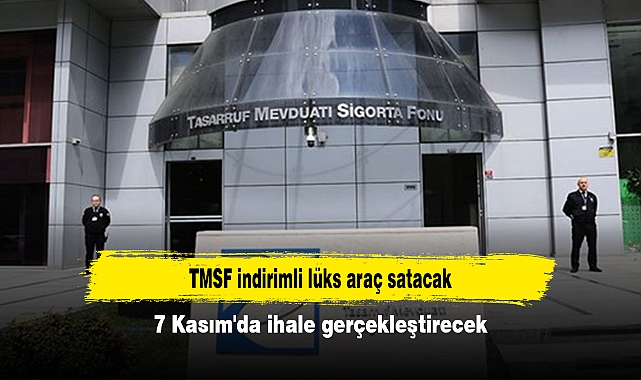 TMSF indirimli lüks araç satacak