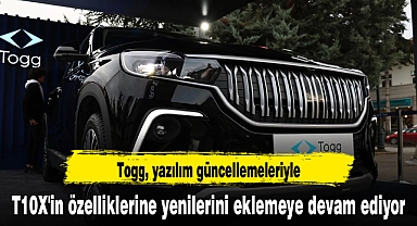 Togg, yazılım güncellemeleriyle T10X'in özelliklerine yenilerini eklemeye devam ediyor