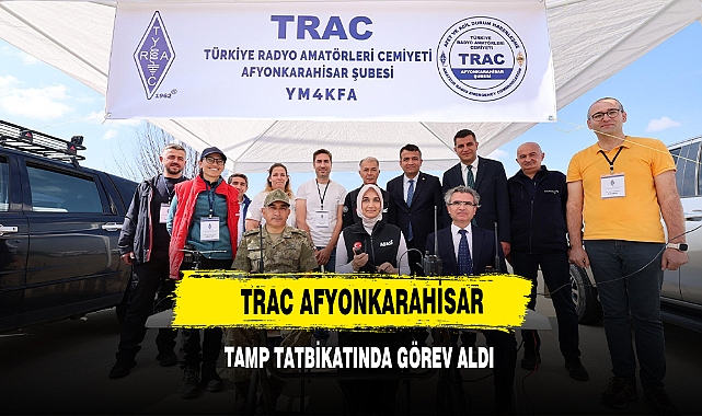 TRAC Afyonkarahisar TAMP Tatbikatında Görev Aldı