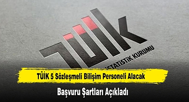 TÜİK 5 Sözleşmeli Bilişim Personeli Alacak