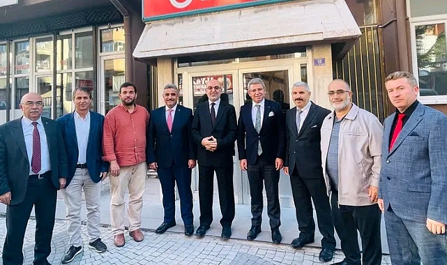 Türk Diyanet Vakıf-Sen, Müftü İmamoğlu'nu ziyaret etti