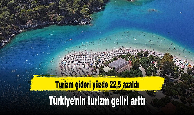 Türkiye'nin turizm geliri arttı