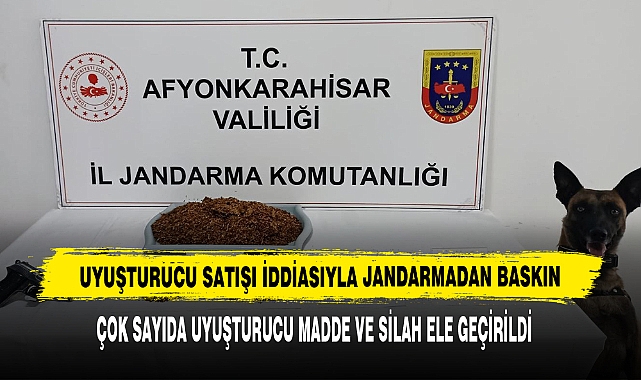 Uyuşturucu Satışı İddiasıyla Jandarmadan Baskın