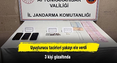 Uyuşturucu tacirleri yakayı ele verdi! 3 kişi gözaltında