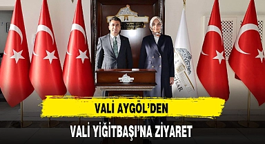VALİ AYGÖL'DEN VALİ YİĞİTBAŞI'NA ZİYARET
