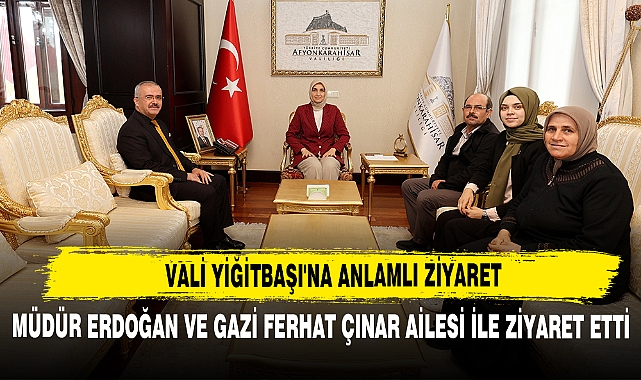 Vali Yiğitbaşı'na Anlamlı Ziyaret