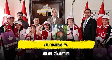 VALİ YİĞİTBAŞI’YA ANLAMLI ZİYARETLER