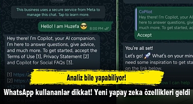 WhatsApp kullananlar dikkat! Yeni yapay zeka özellikleri geldi: Analiz bile yapabiliyor