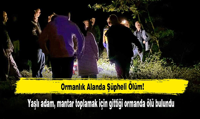 Yaşlı Adam, Mantar Toplamak İçin Gittiği Ormanda Ölü Bulundu