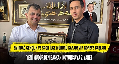 Yeni Müdür'den Başkan Koyuncu’ya Ziyaret