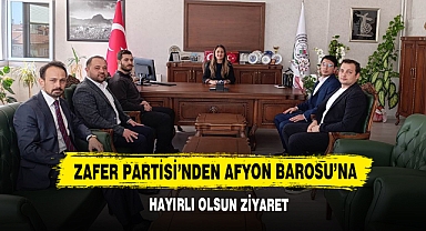 Zafer Partisi’nden Afyon Barosu’na Ziyaret