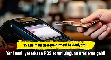 15 Kasım’da devreye girmesi bekleniyordu: Yeni nesil yazarkasa POS zorunluluğuna erteleme geldi
