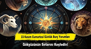 23 Kasım Cumartesi Günlük Burç Yorumları: Gökyüzünün Sırlarını Keşfedin!