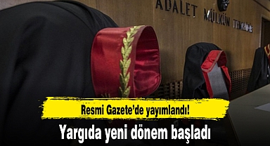 9. Yargı Paketi Resmi Gazete'de yayımlandı