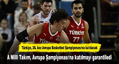 A Milli Takım, Avrupa Şampiyonası'na katılmayı garantiledi