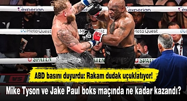 ABD basını duyurdu: Rakam dudak uçuklatıyor! Mike Tyson ve Jake Paul boks maçında ne kadar kazandı?